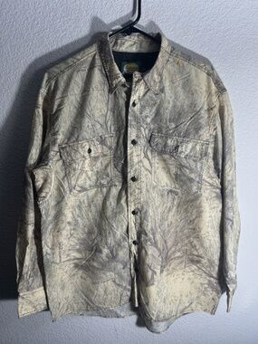 Cabelas Shirt Mens Seclusion 3-D Open Country Size Medium Hunting Fishing